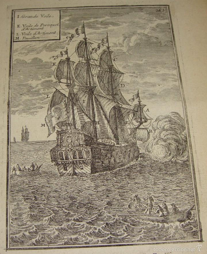 Arte: Grabado del S.XVIII. Du Globe Terrestre. Figure XCV - Foto 1