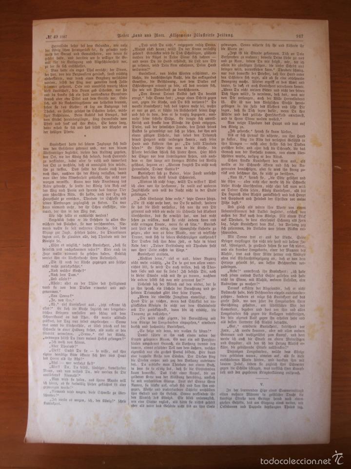 Arte: Profesiones: Recogida de la aceituna, 1887. - Foto 3