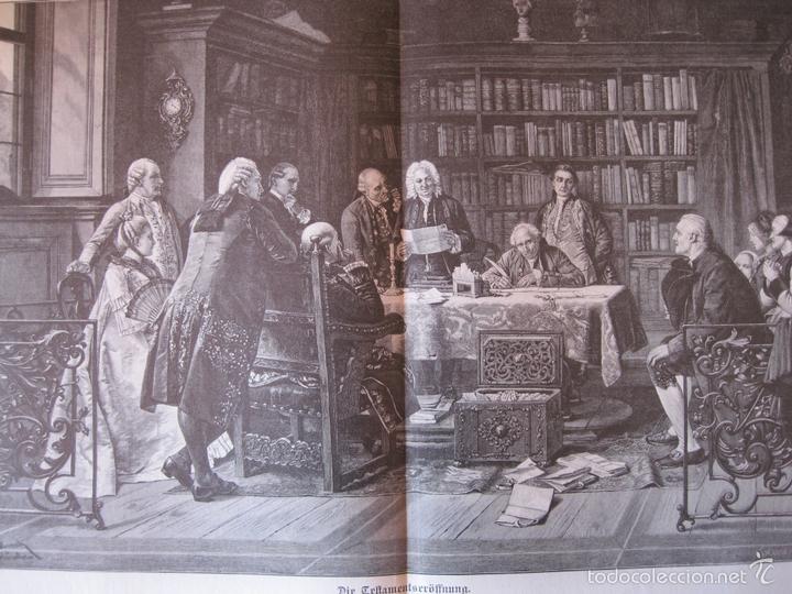 Arte: Lectura de testamento, circa 1880 - Foto 1