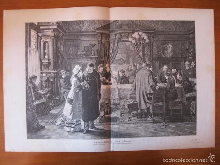 Arte: El testamento, circa 1880 - Foto 2