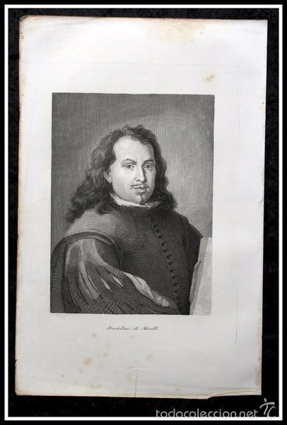 Art: 1854 - BARTOLOME DE MURILLO- GRABADO - GRAVURE - ENGRAVING - 243x160mm