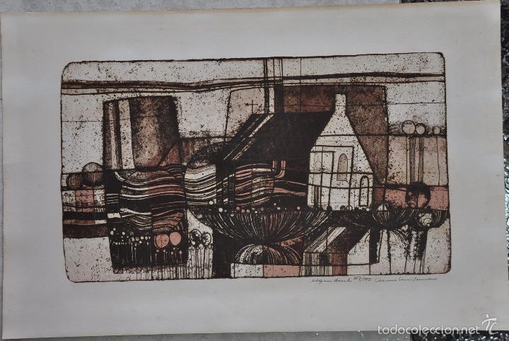 Arte: Anne Huitema , GRABADO ORIGINAL. - Foto 2