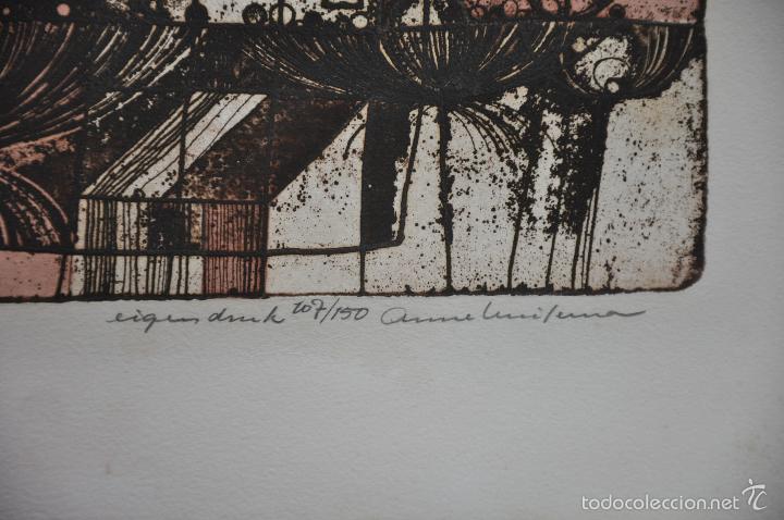 Arte: Anne Huitema , GRABADO ORIGINAL. - Foto 3