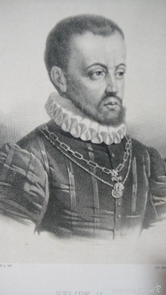 Arte: felipe II  - b. blanco, dib&ordm; y lit&ordm; - Foto 2