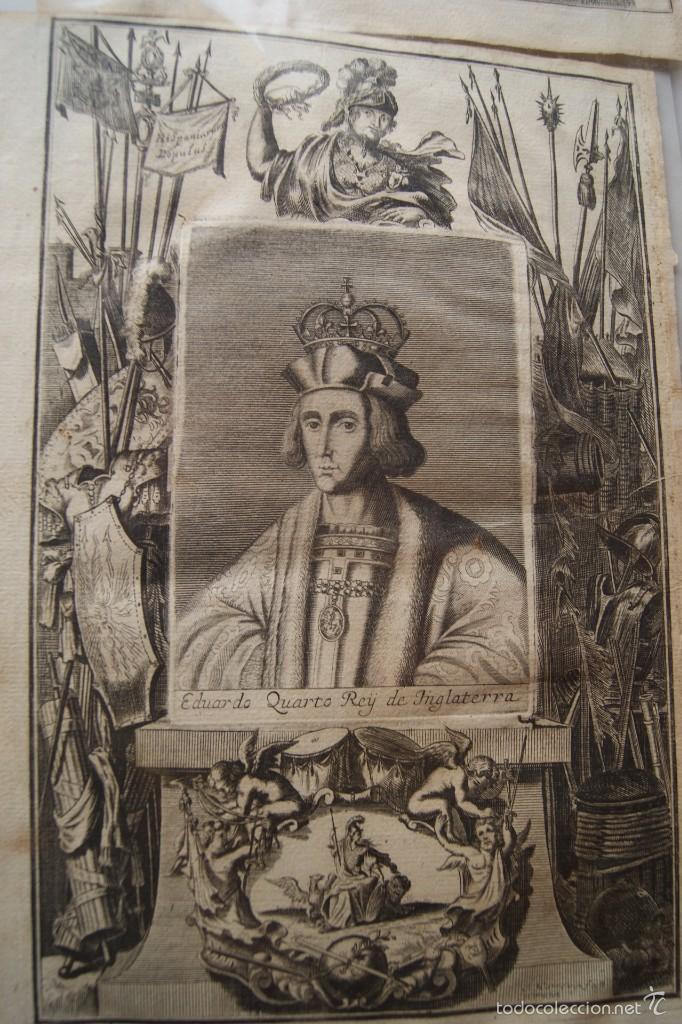 Arte: GRABADO EDUARDO IV REY DE INGLATERRA - Foto 1