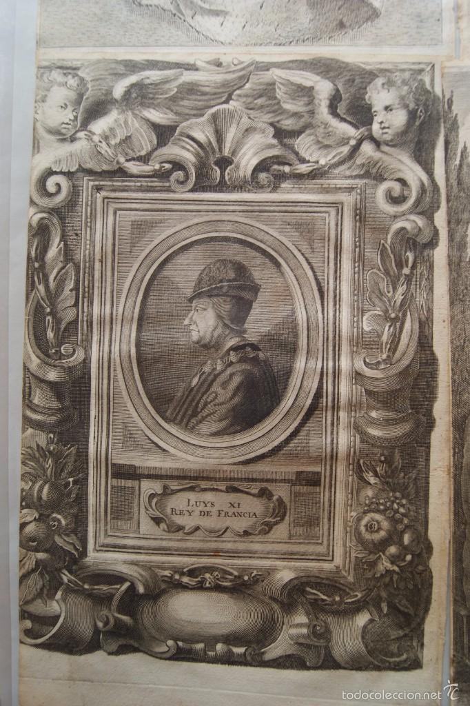 Arte: GRABADO LUIS XI REY DE FRANCIA - Foto 1