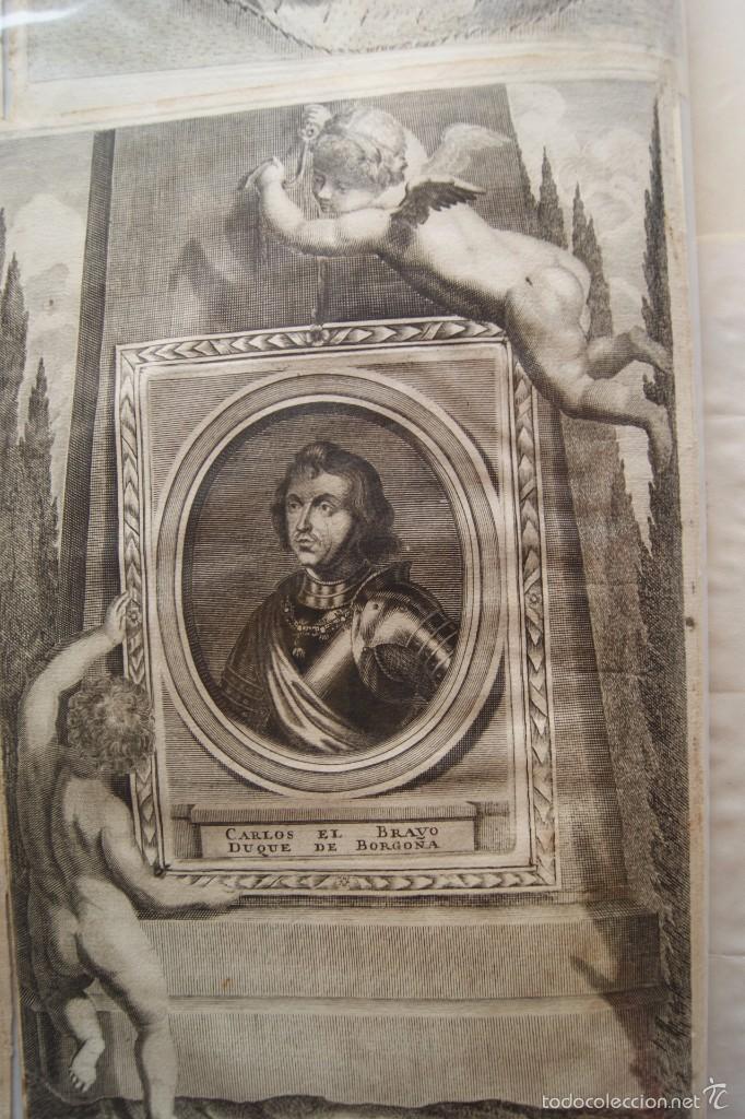 Arte: GRABADO CARLOS EL BRAVO DUQUE DE BORGO&Ntilde;A - Foto 1