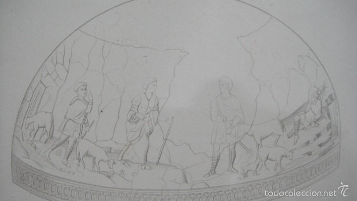 Arte: antiguo grabado de mosaico - Foto 3