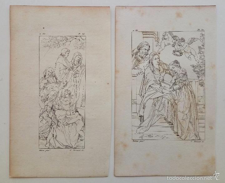 Arte: Lote de dos grabados de Rubens - Foto 1