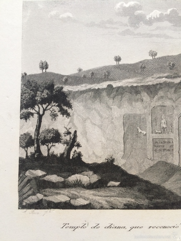 Arte: GRABADO DEL TEMPLO DE DIANA - Foto 2