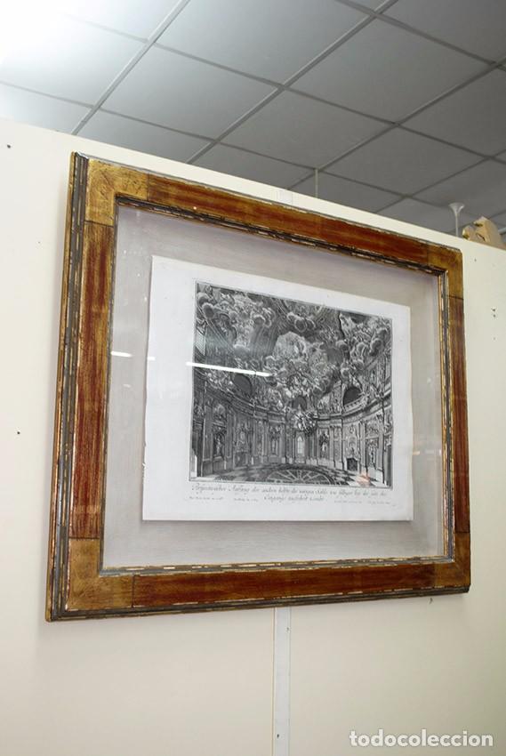 Arte: GRABADO ANTIGUO ESTILO BARROCO - Foto 3