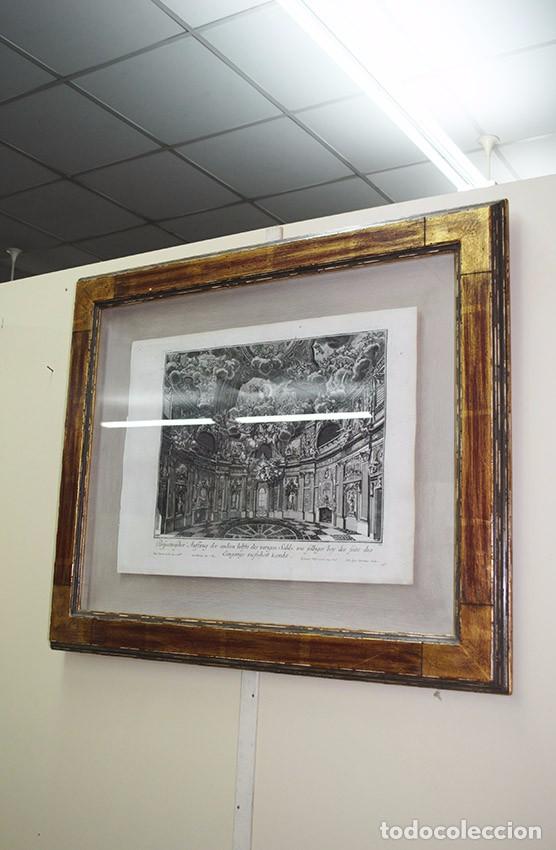 Arte: GRABADO ANTIGUO ESTILO BARROCO - Foto 4