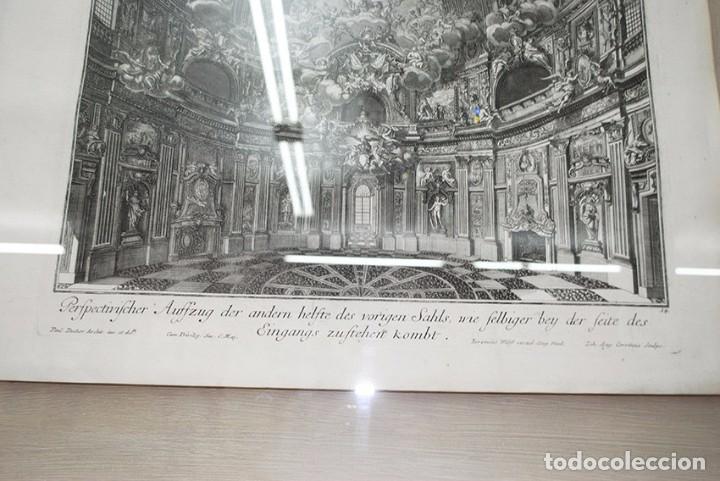 Arte: GRABADO ANTIGUO ESTILO BARROCO - Foto 6