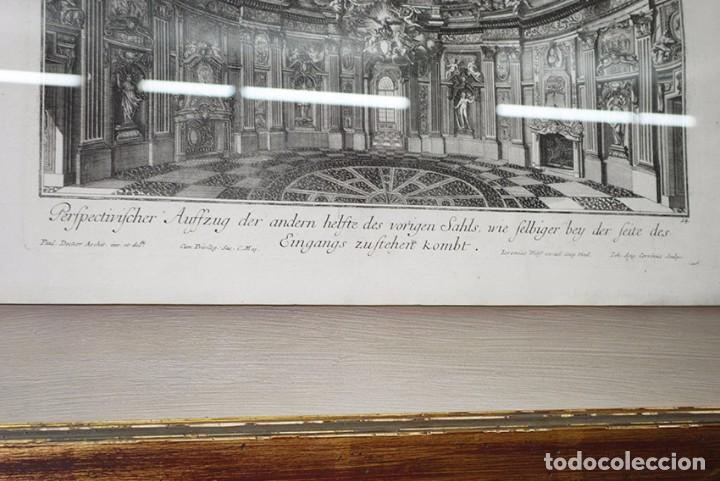 Arte: GRABADO ANTIGUO ESTILO BARROCO - Foto 7