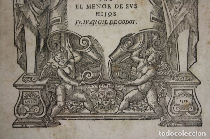 Arte: I2-010 GRABADO, FRONTISPICIO DE EL MEJOR GVZMAN DE LOS BUENOS(...) DE 1717 - Foto 4
