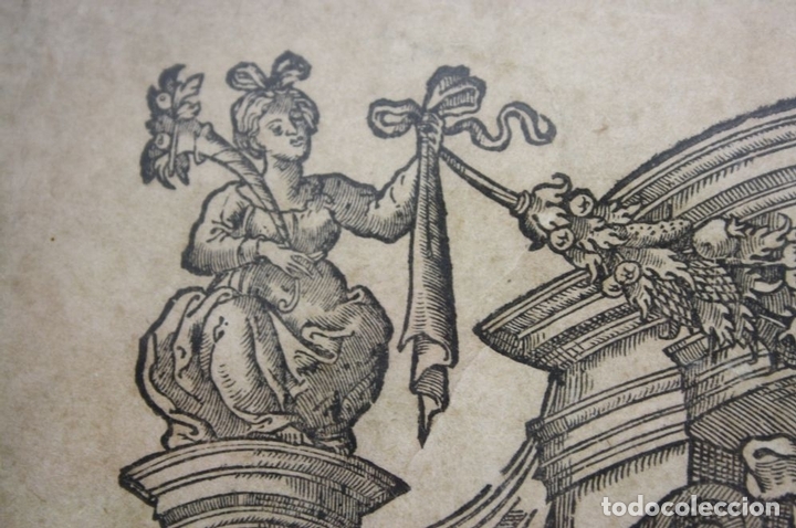 Arte: I2-010 GRABADO, FRONTISPICIO DE EL MEJOR GVZMAN DE LOS BUENOS(...) DE 1717 - Foto 5