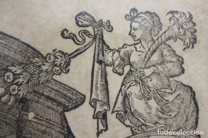 Arte: I2-010 GRABADO, FRONTISPICIO DE EL MEJOR GVZMAN DE LOS BUENOS(...) DE 1717 - Foto 8