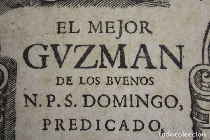 Arte: I2-010 GRABADO, FRONTISPICIO DE EL MEJOR GVZMAN DE LOS BUENOS(...) DE 1717 - Foto 10