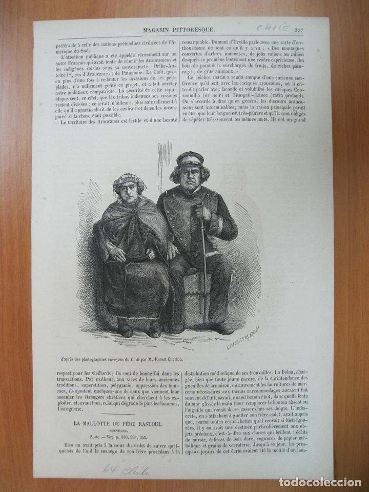 Arte: Araucanos I (Chile, Am&eacute;rica del sur)), 1864