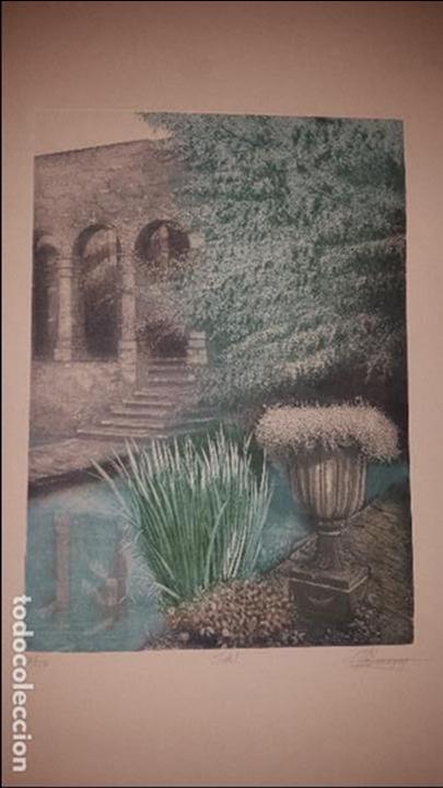 Arte: Grabado paisaje Dominguez  SUTIL - Foto 1