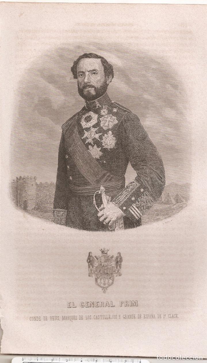 Arte: General Prim. Siglo XIX - Foto 1