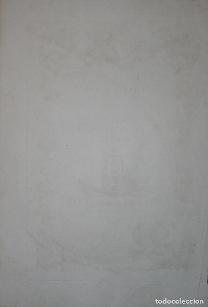 Arte: Frontispicio del  Atlante Novissimo..., 1782. Zatta - Foto 2