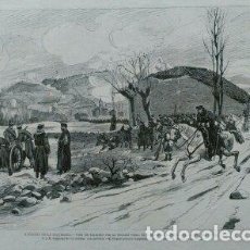Arte: GUERRA CARLISTA - TOMA DE ABADIANO (VIZCAYA) (1876)