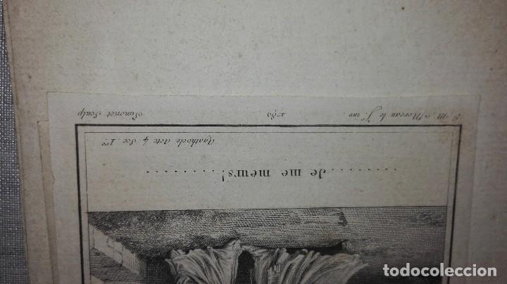 Arte: Grabado J.M. Moreau 1789 Simonet Sculp - Foto 2