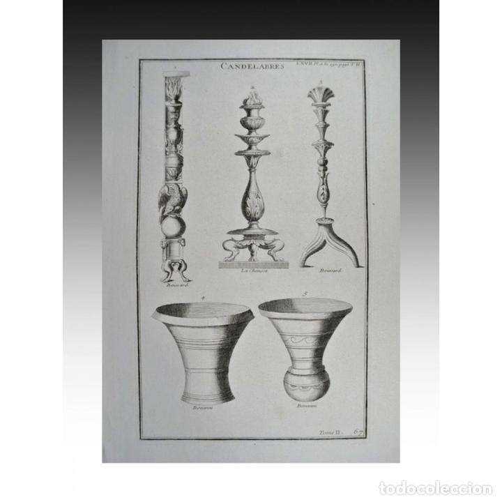 Arte: BERNARD DE MONTFAUCON - CANDELABROS - 1719 - Foto 1