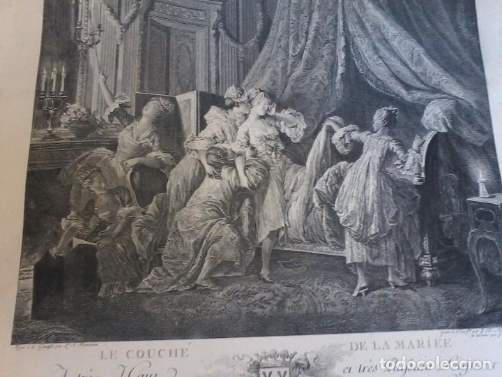 Arte: LE COUCHE DE LA MARIEE - AGUAFUERTE - GRABADO - - Foto 7