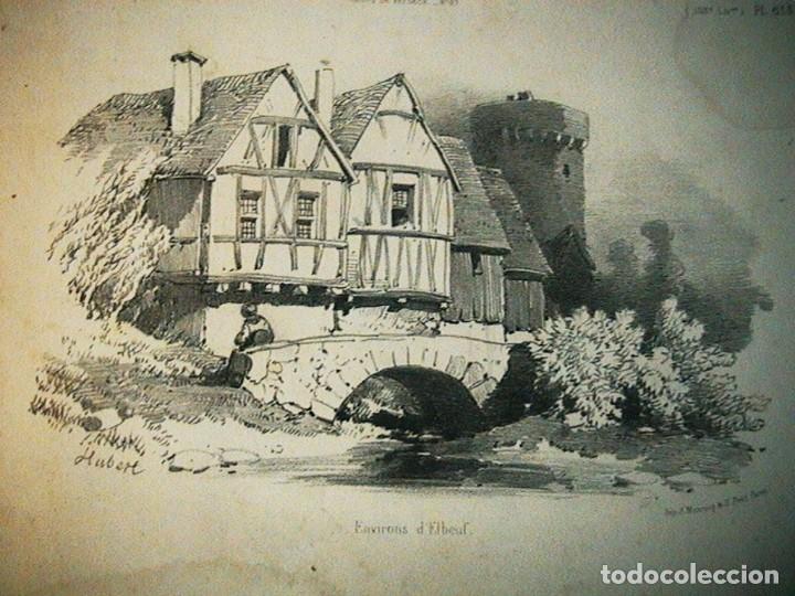 Arte: grabado antiguo franc&eacute;s - Foto 2