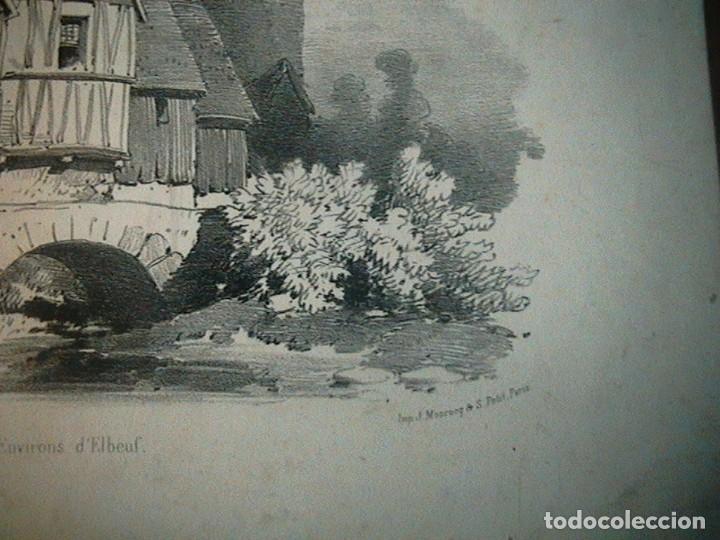 Arte: grabado antiguo franc&eacute;s - Foto 8