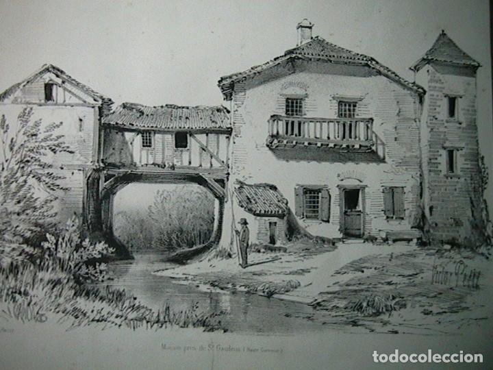Arte: Grabado antiguo franc&eacute;s - Foto 1