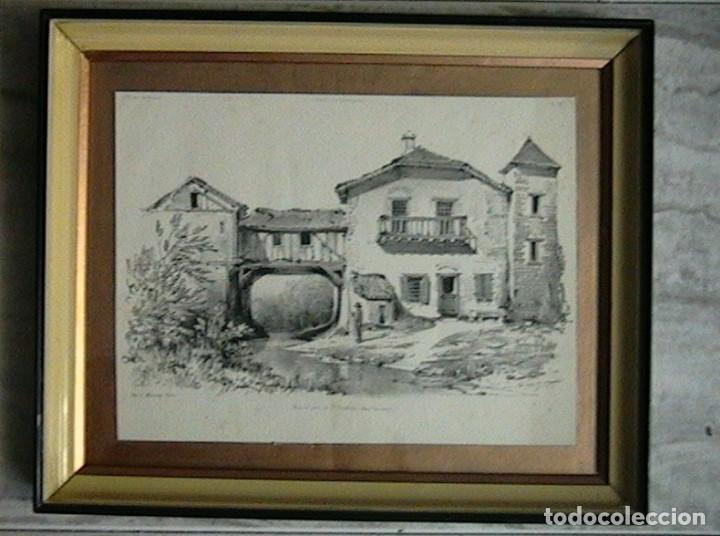 Arte: Grabado antiguo franc&eacute;s - Foto 2