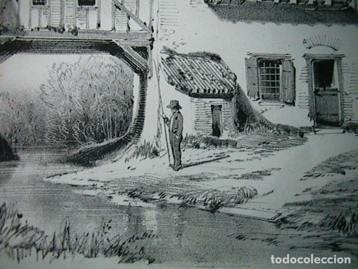 Arte: Grabado antiguo franc&eacute;s - Foto 4
