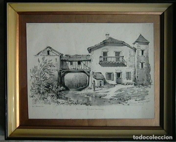 Arte: Grabado antiguo franc&eacute;s - Foto 8