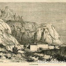 Arte: GRANADA. LA SIERRA NEVADA. AÑO 1861. 