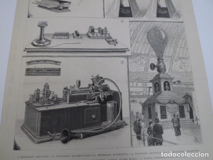Arte: GRABADO LOS INVENTOS DE EDISON - Foto 3