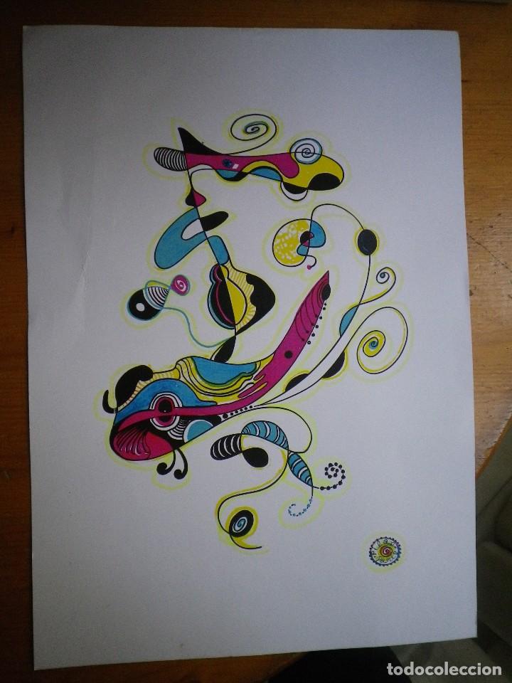 Art: LAMINA 40 X 32 CENTIMTROS ESTILO MODERNISTA