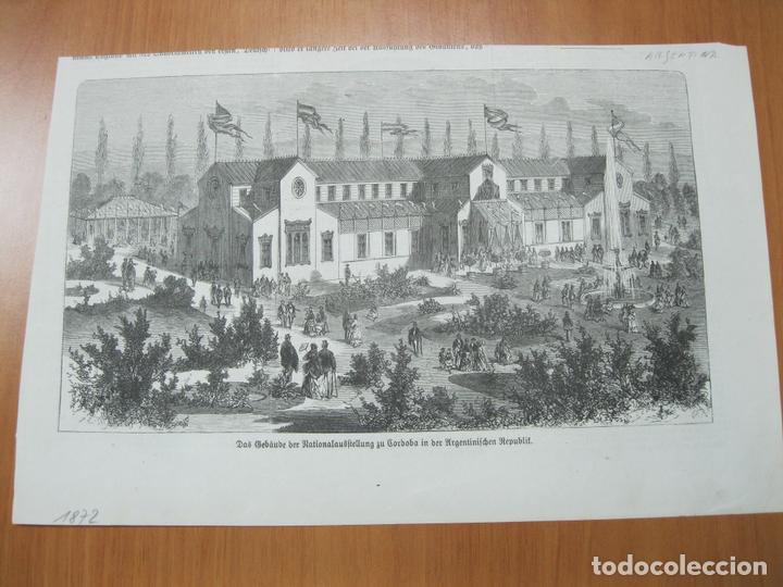 Kunst: Vista de la ciudad de C&oacute;rdoba (Argentina), 1872.