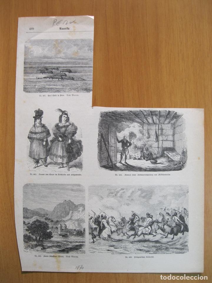 Kunst: Escenas y vistas t&iacute;picas del Per&uacute;, 1870.