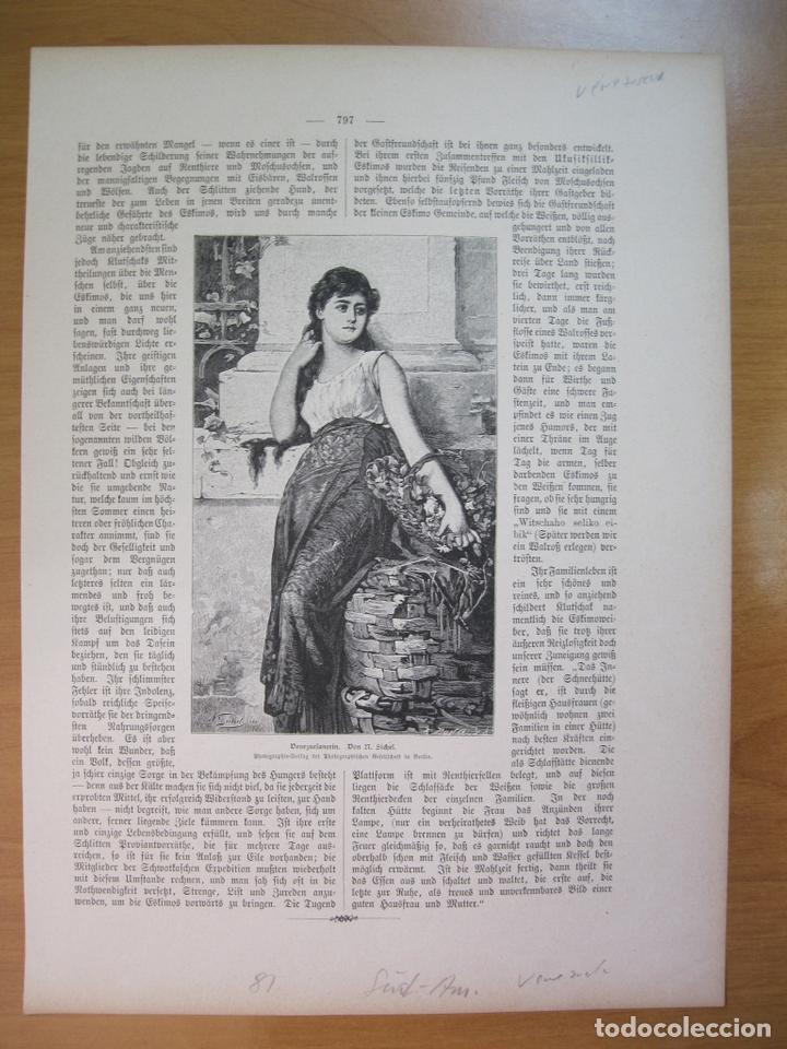 Arte: Mujer de Venezuela, (Am&eacute;rica del sur), 1881