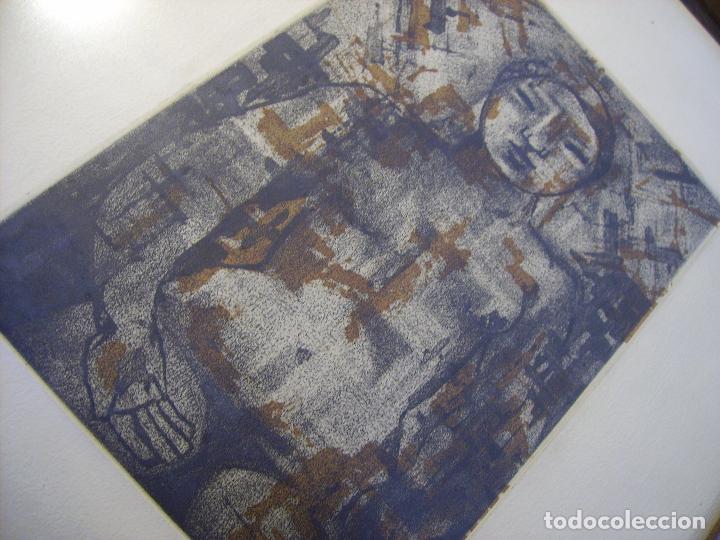 Arte: GRABADO  BICOLOR  FIRMADO - Foto 8