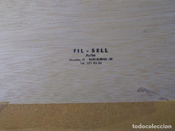 Arte: GRABADO  BICOLOR  FIRMADO - Foto 12