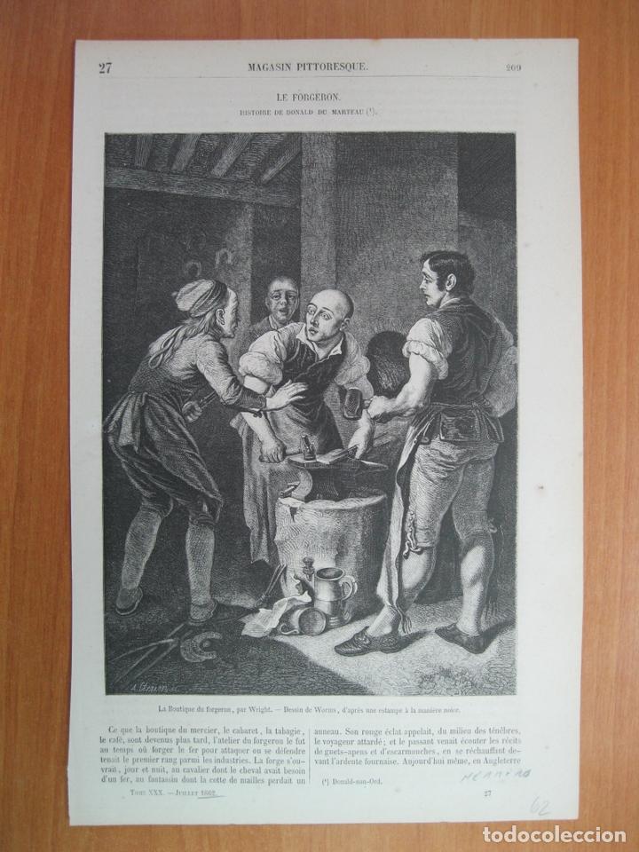 Arte: El oficio de Herrero, 1862 - Foto 1
