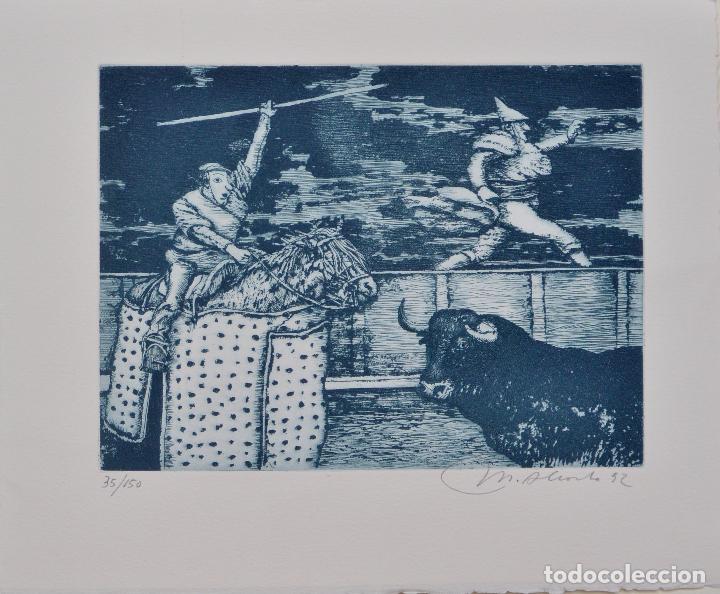 Kunst: Manolo Alcorlo, Tauromaquia, picador