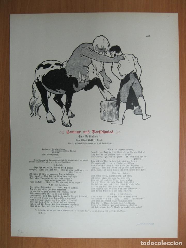 Arte: El herrero y el Centauro, 1897