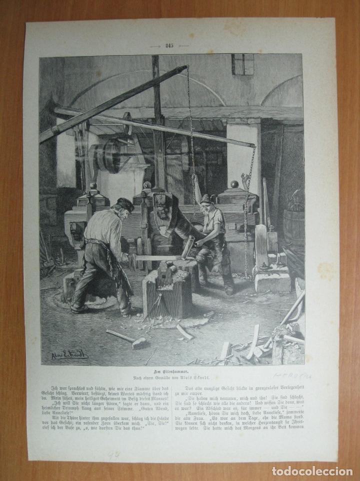Arte: El oficio de Herrero, 1894 - Foto 1