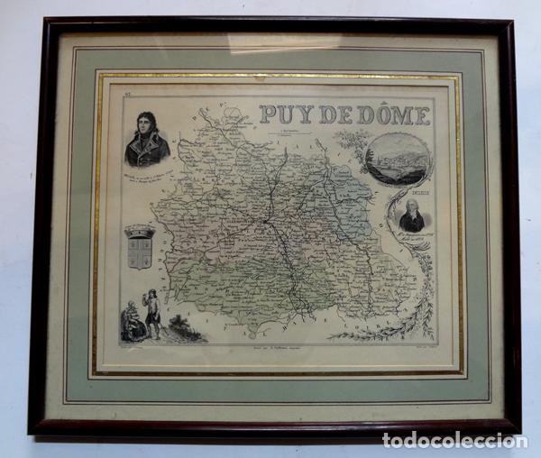 Arte: Grabado del Puy de D&ocirc;me s. XIX - Foto 1