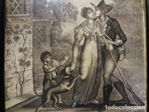 Arte: Grabado Retour de la Chasse - Foto 4